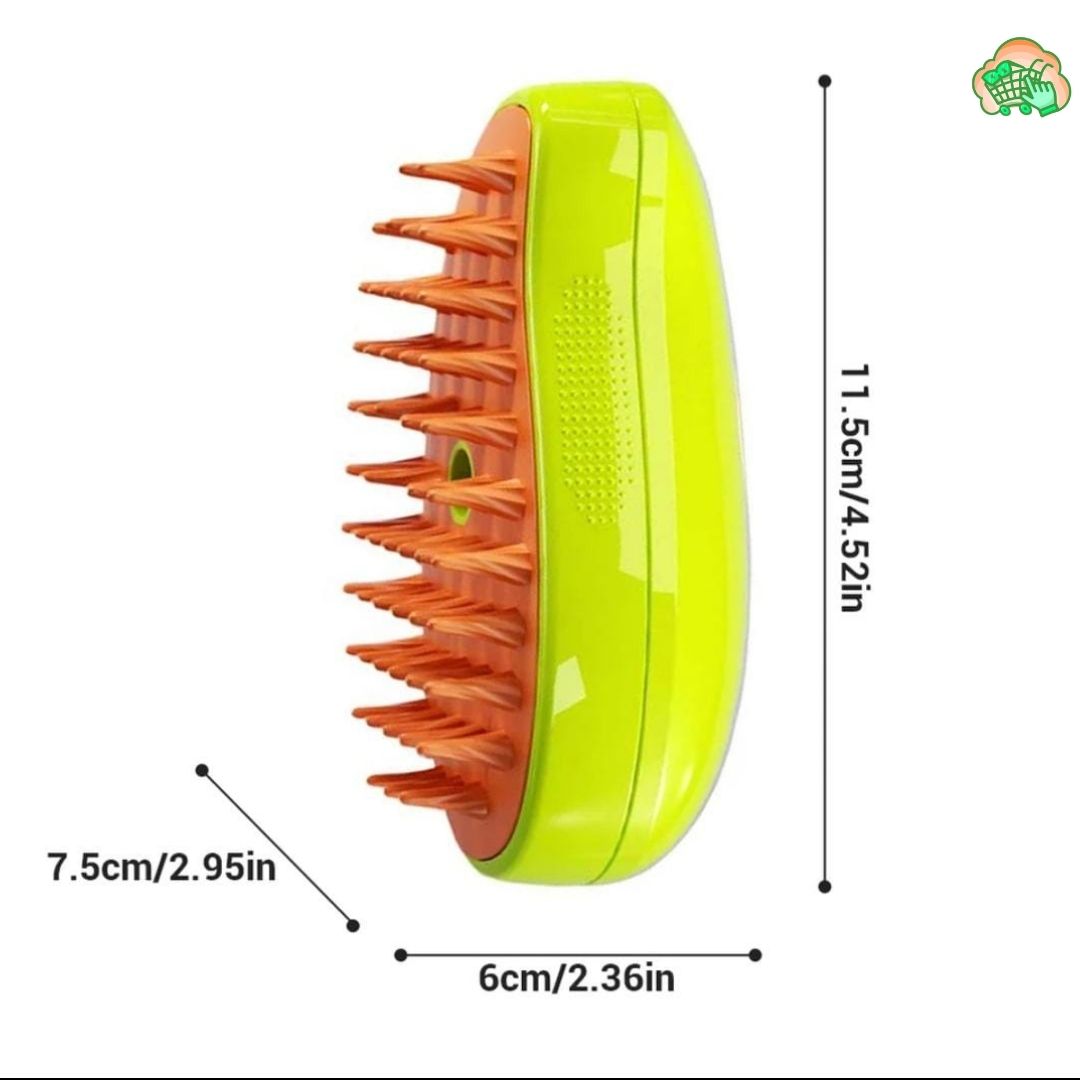 Cepillo Vaporizador Mascotas 3 en 1 - Instorepic™(OFERTA 2 X1)