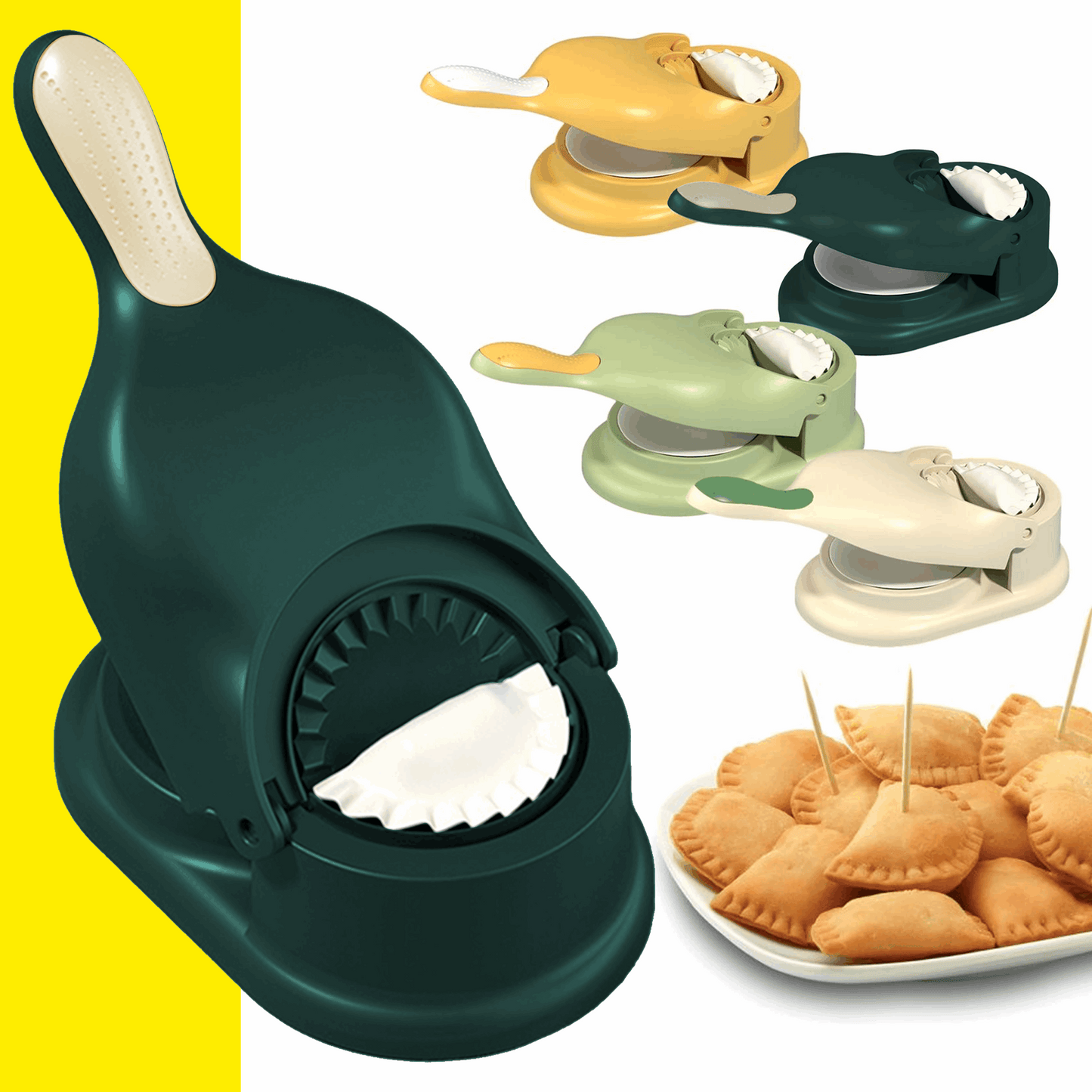 Molde Prensa 2en1 para Mini Empanadas