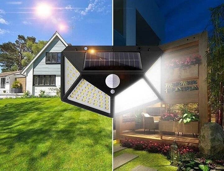 LAMPARA SOLAR LED CON SENSOR® - Mi tienda🥇