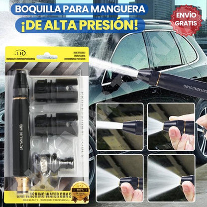 BOQUILLA REGULABLE DE ALTA PRESIÓN - Mi tienda🥇