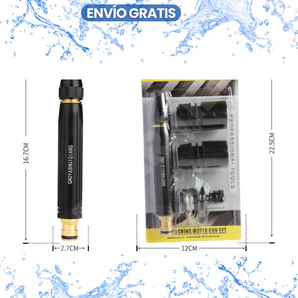 BOQUILLA REGULABLE DE ALTA PRESIÓN - Mi tienda🥇